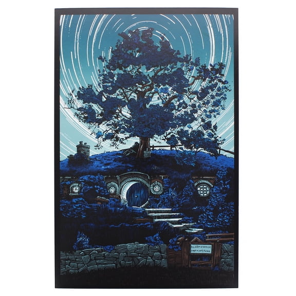Nerd Block Lord of the Rings Bag End 8x10 Art Print by Tim Doyle (Nerd Block Exclusive)
