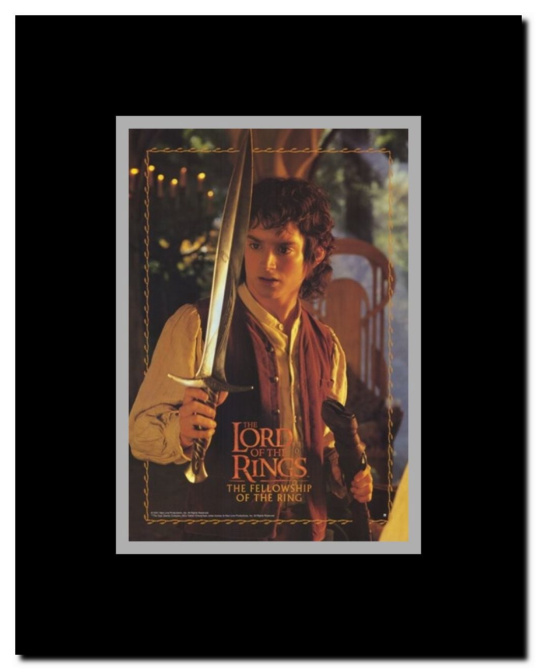 Lord of the Rings: Fellowship of the Ring Framed Movie Poster