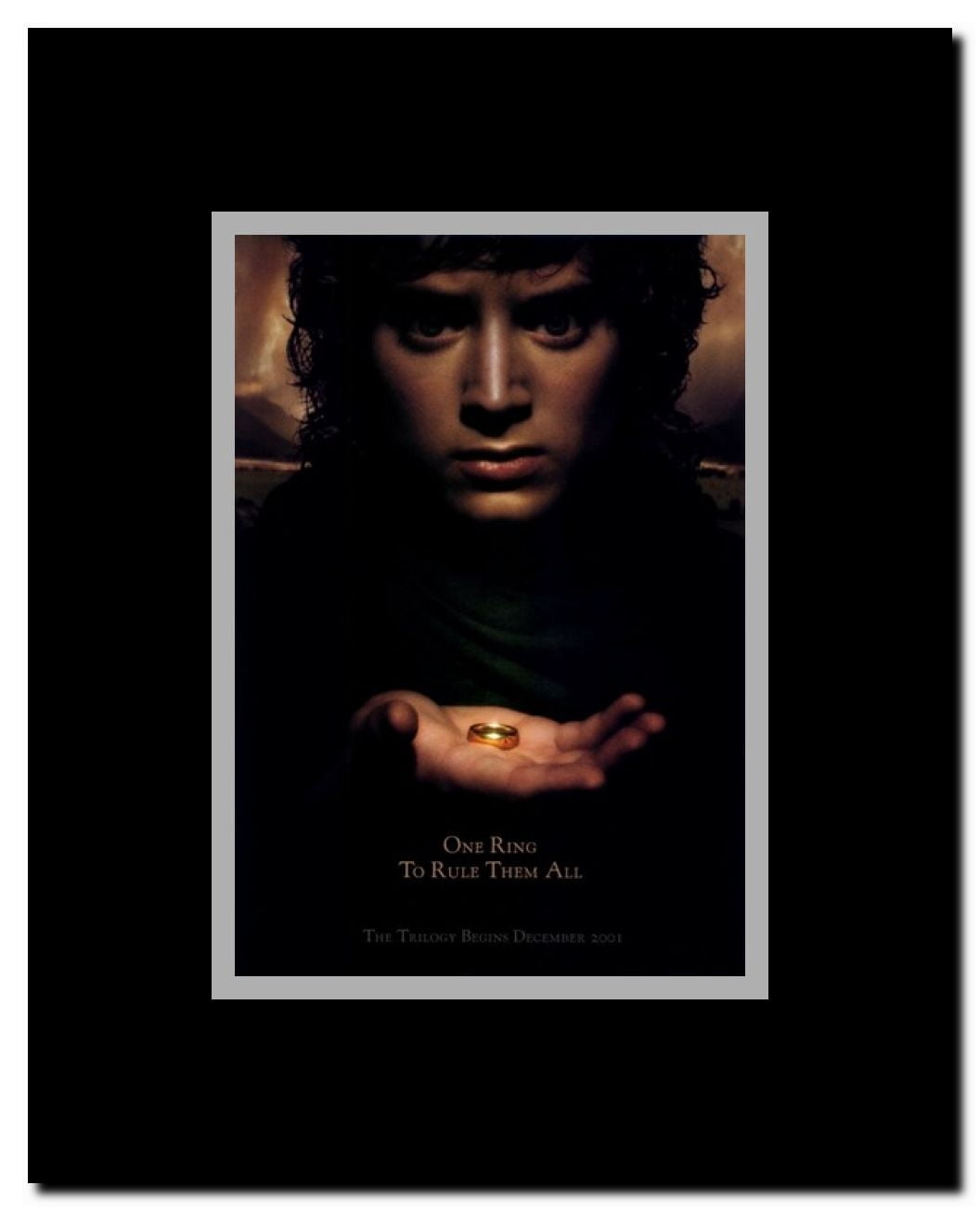 Lord of the Rings: Fellowship of the Ring Framed Movie Poster