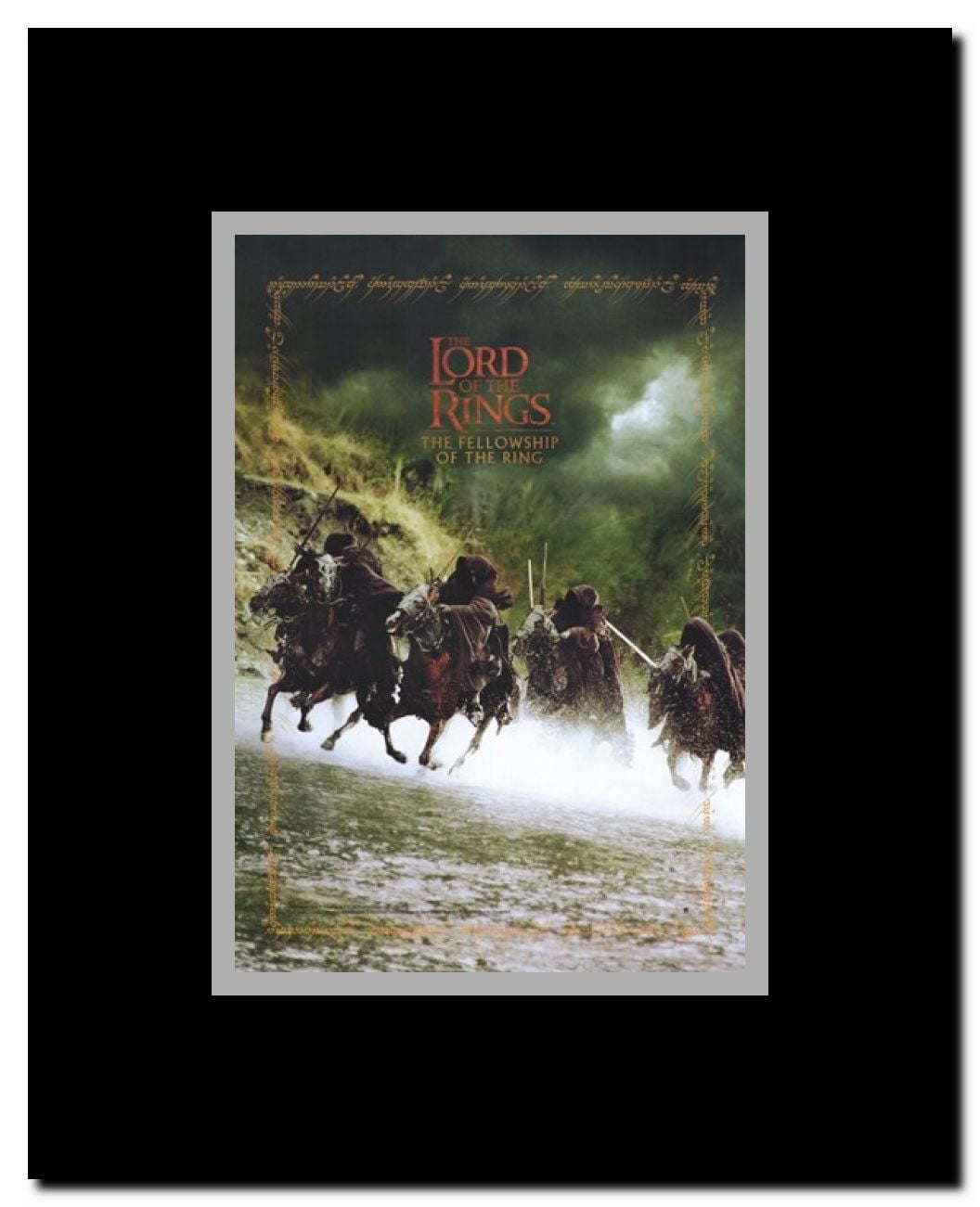 Lord of the Rings: Fellowship of the Ring Framed Movie Poster