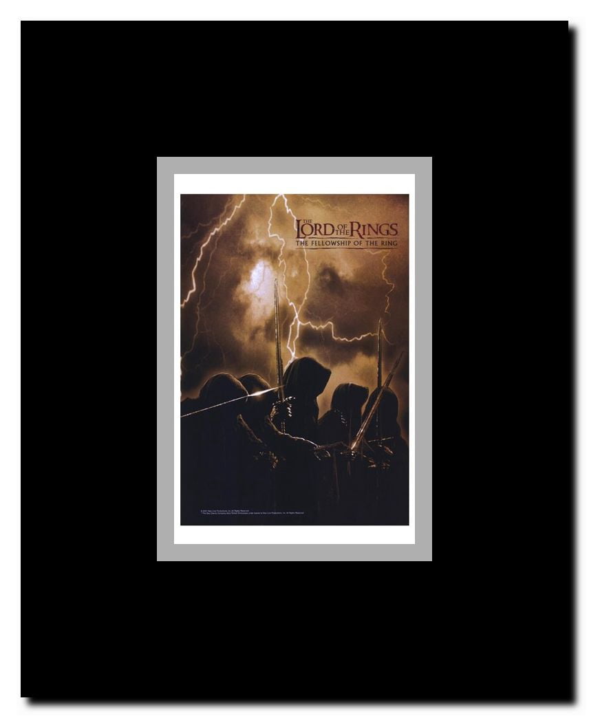 Lord of the Rings: Fellowship of the Ring Framed Movie Poster