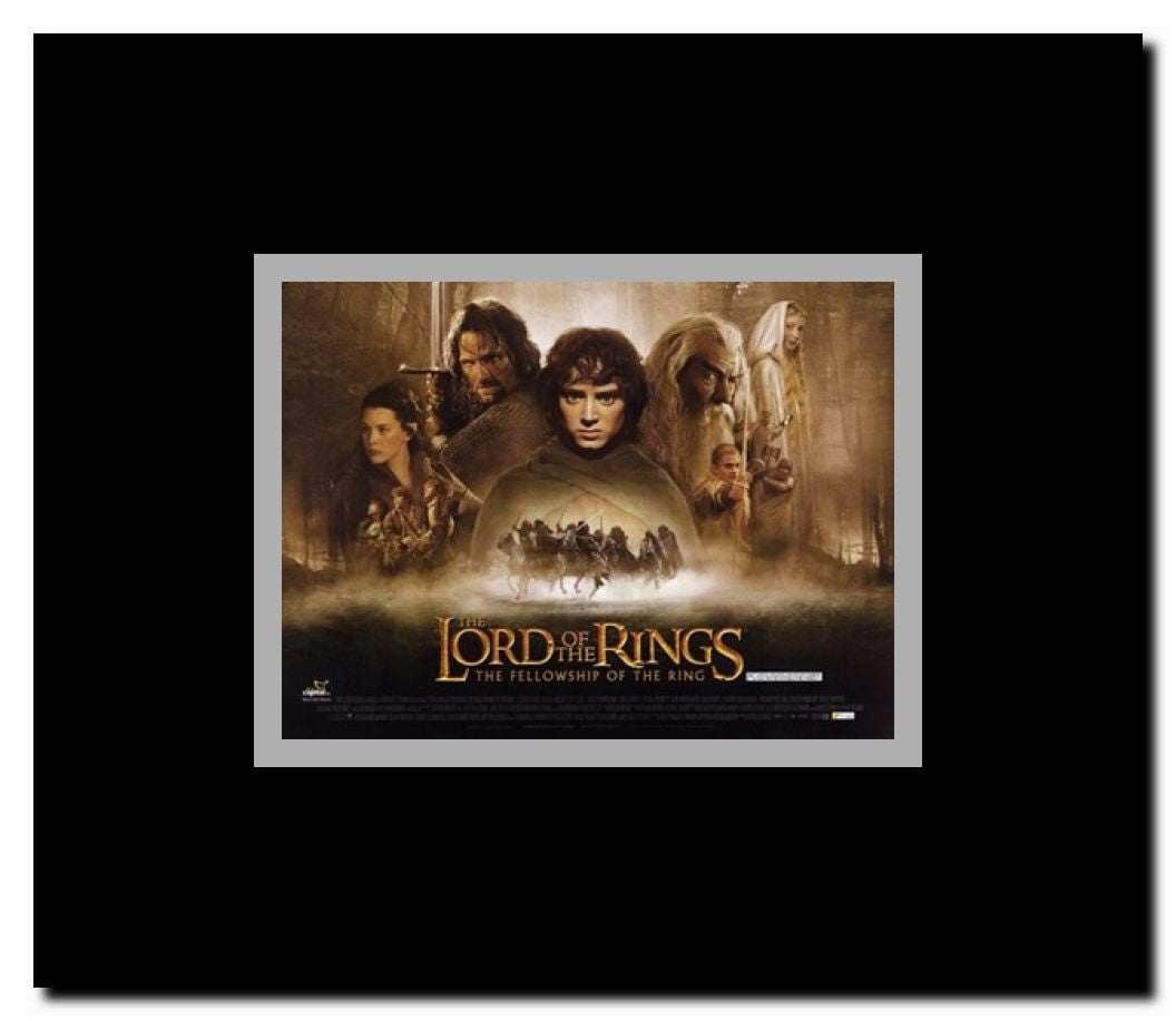Lord of the Rings: Fellowship of the Ring Framed Movie Poster