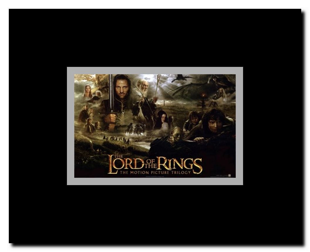 Lord of the Rings: Fellowship of the Ring Framed Movie Poster
