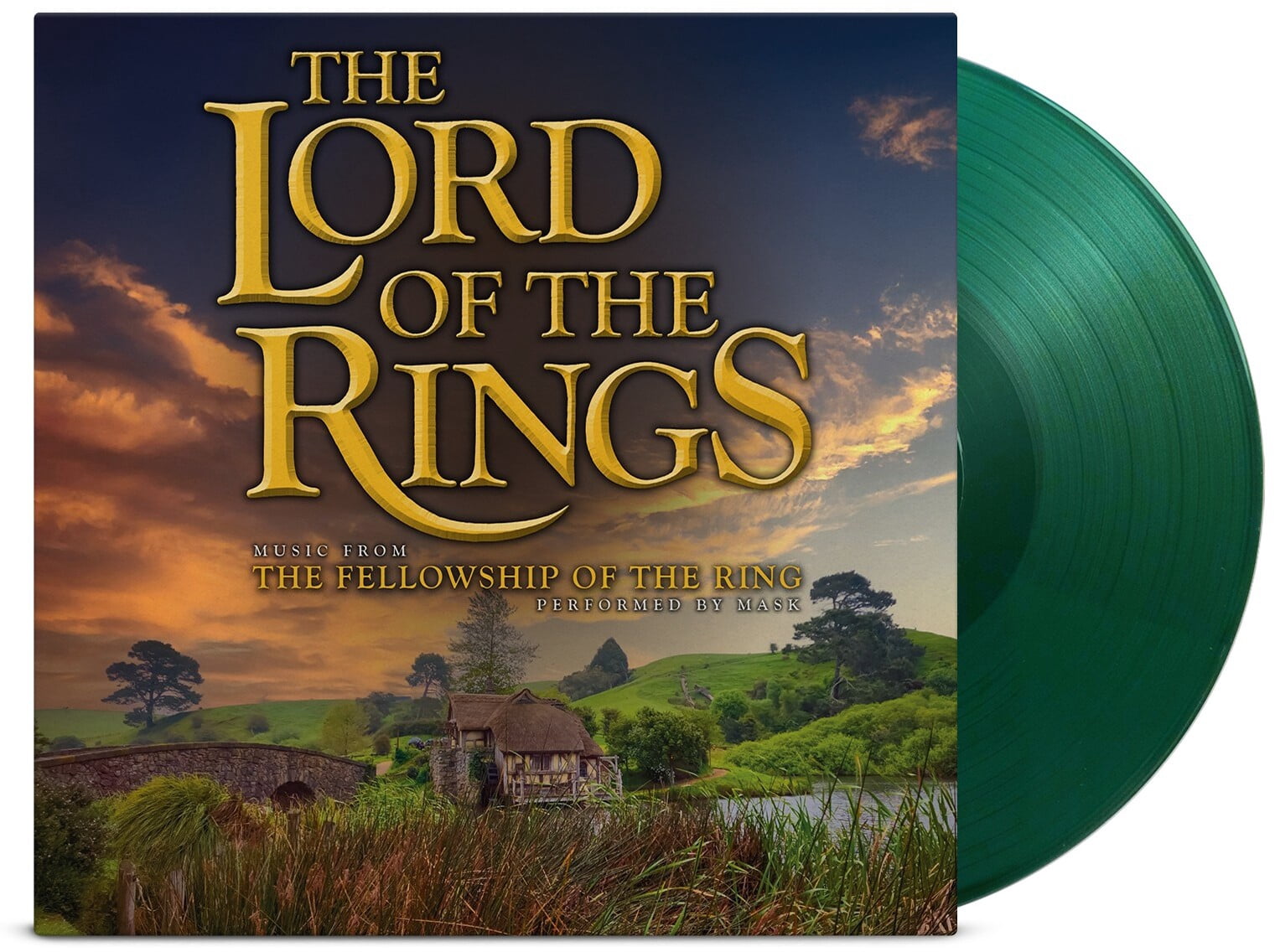 Mask - Lord Of The Rings: The Fellowship Of The Ring - O.S.T. - Ltd 180Gm Green Moss Vinyl - Music & Performance