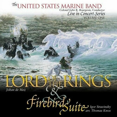 Pre-Owned Lord of the Rings & Firebird by United States Marine Band (CD, 2001)