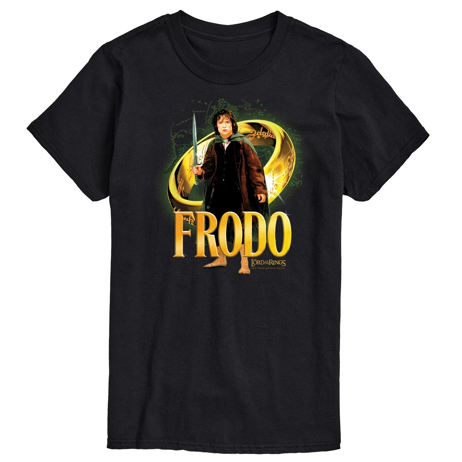 Lord of the Rings - Frodo Baggins Ring Comp - Men's Short Sleeve T-Shirt -  Walmart.com