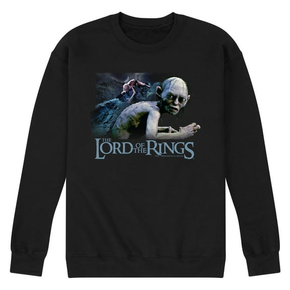 Lord of the Rings - Gollum Collage - Men's Crew Fleece