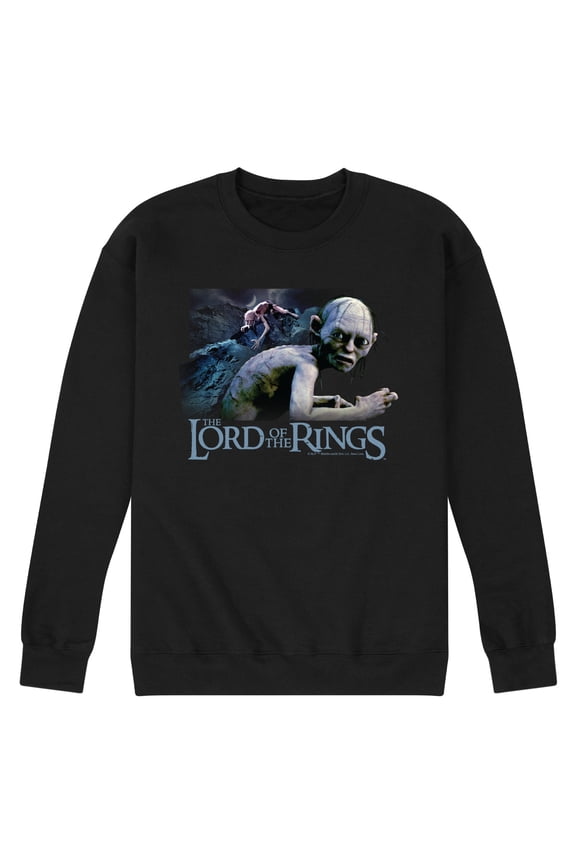 Lord of the Rings - Gollum Collage - Men's Crew Fleece