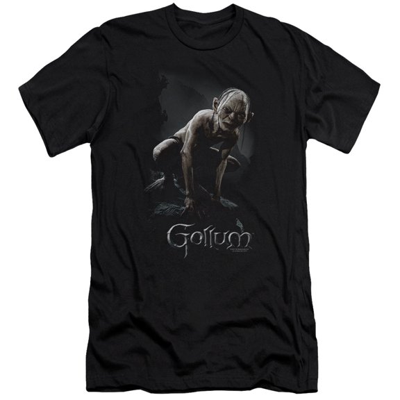 Lord of the Rings Gollum S/S Adult 30/1 T-Shirt Black