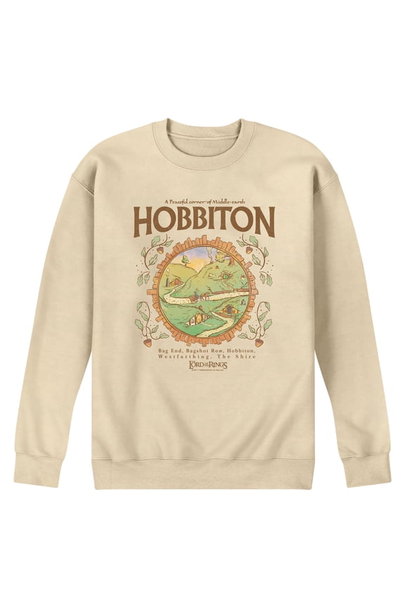 Lord of the Rings - Hobbiton - Men's Crew Fleece Sweatshirt