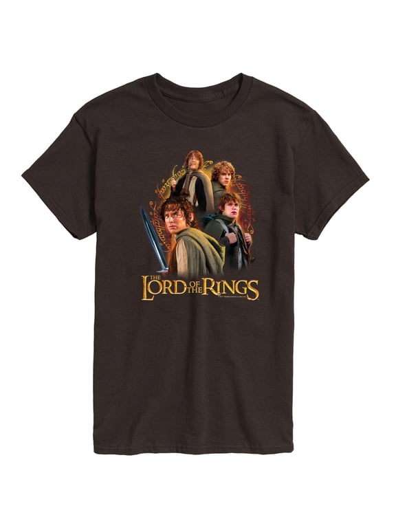 - Frodo Sam Pippin Merry Hobbits Men's Short Sleeve Graphic T-Shirt