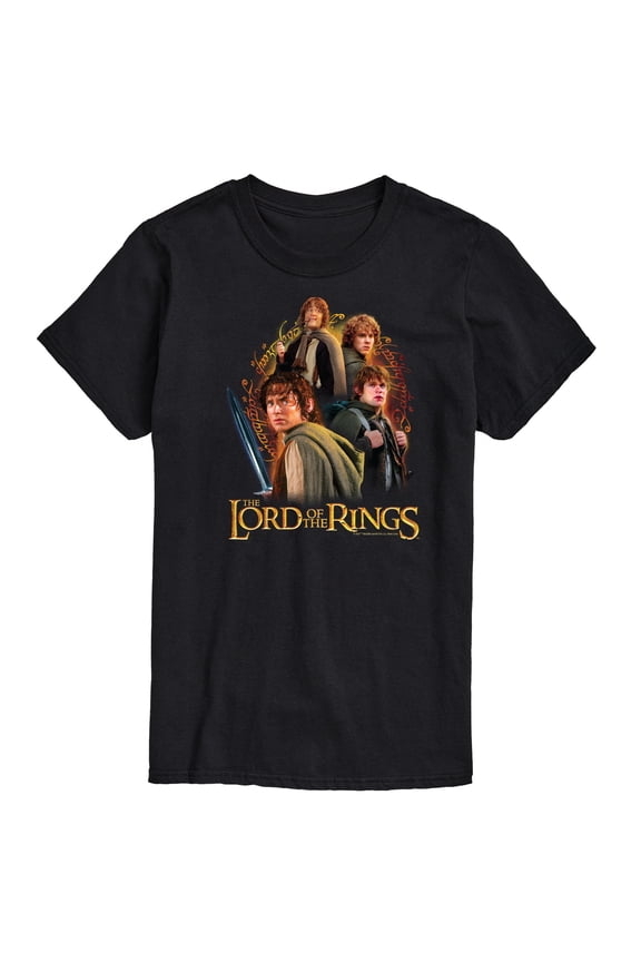 Lord of the Rings - Hobbits - Frodo Sam Pippin Merry - Men's Short Sleeve T-Shirt