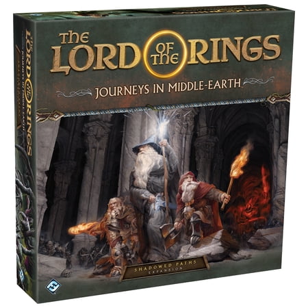 Lord of The Rings: Journeys in Middle Earth - Shadowed Paths Expansion Board Game for Ages 14+, from Asmodee