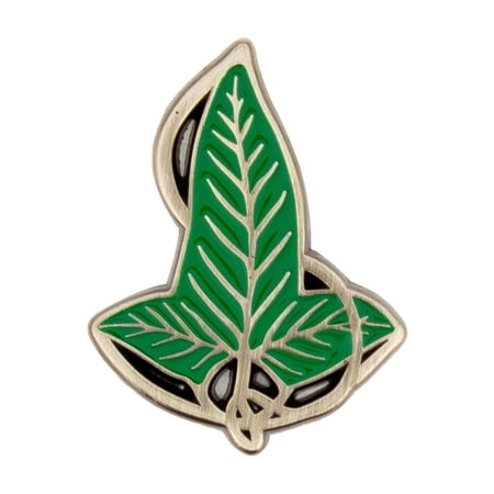 Lord of the Rings Leaf Brooch 1.25 Lapel Pin
