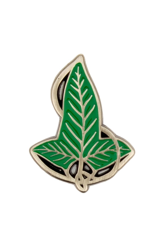 Lord of the Rings Leaf Brooch 1.25 Lapel Pin