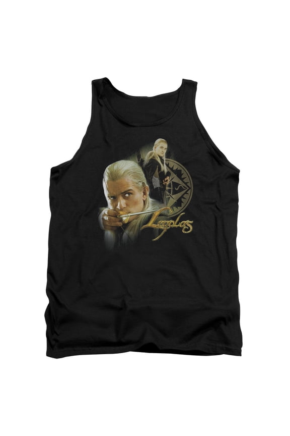 Lord of the Rings Legolas Adult Tank Top Black