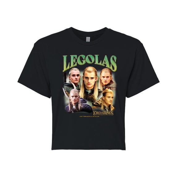 Lord of the Rings - Cropped Graphic T-Shirt