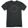 thumbnail image 1 of Lord of the Rings One Ring S/S Adult 30/1 T-Shirt Charcoal, 1 of 2