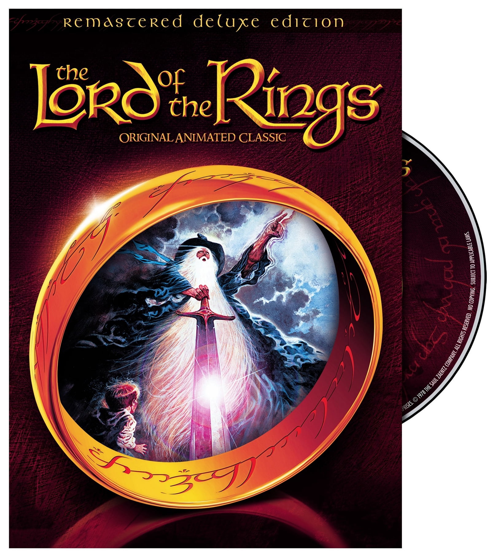 SDS Lord of the Rings Original Animated Classic Deluxe Edition DVD