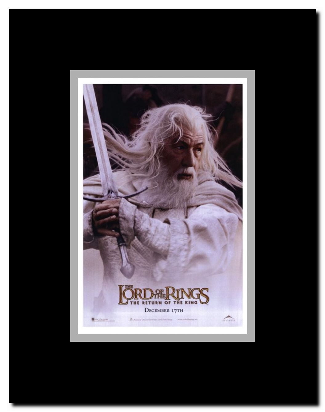 Lord of the Rings: Return of the King Framed Movie Poster