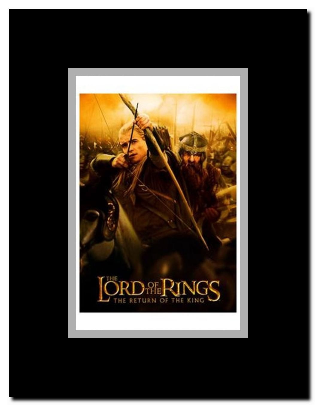Lord of the Rings: Return of the King Framed Movie Poster