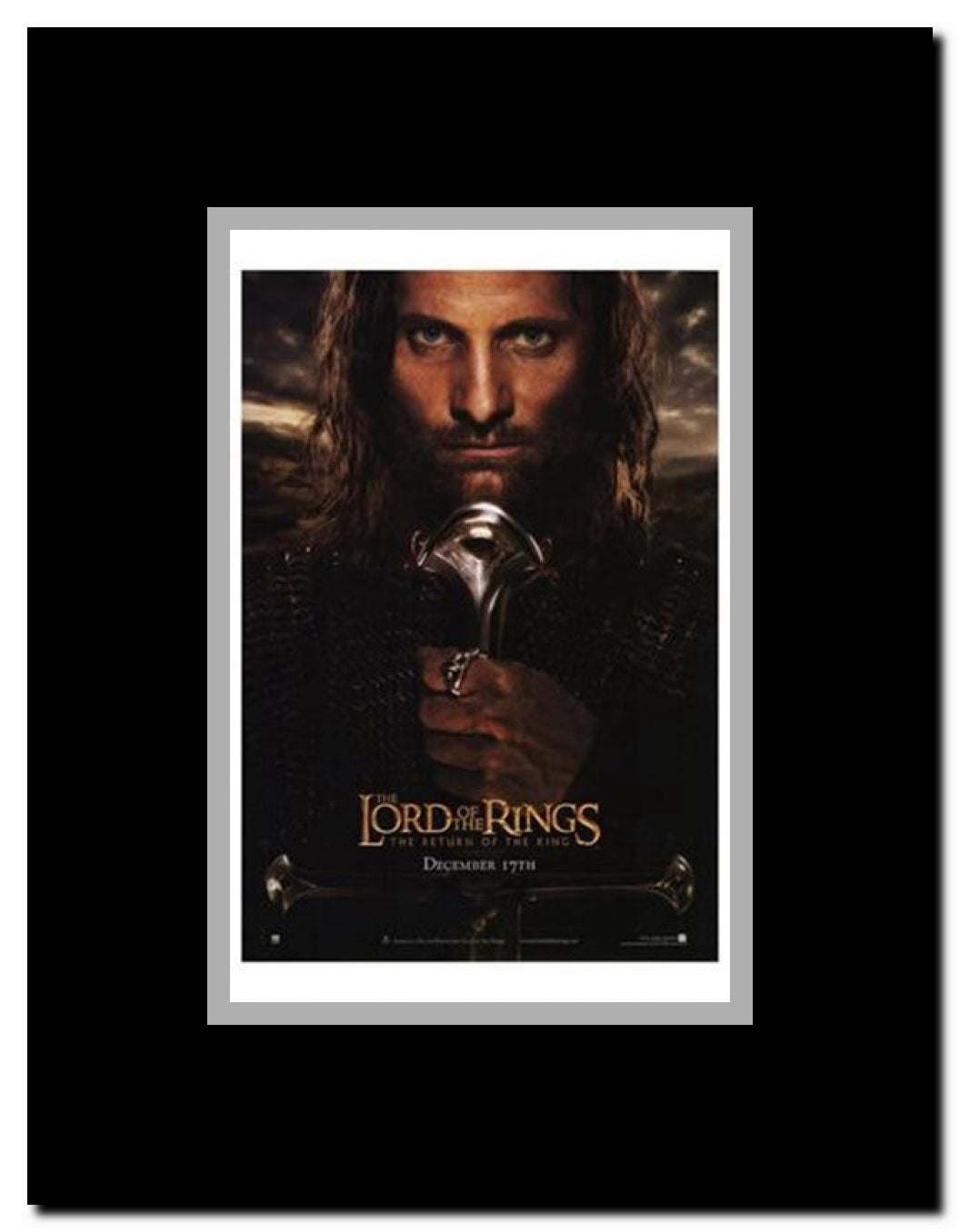 Lord of the Rings: Return of the King Framed Movie Poster