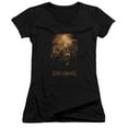 thumbnail image 1 of Lord of the Rings Riders Of Rohan Junior Women's T-Shirt V-Neck Black, 1 of 1