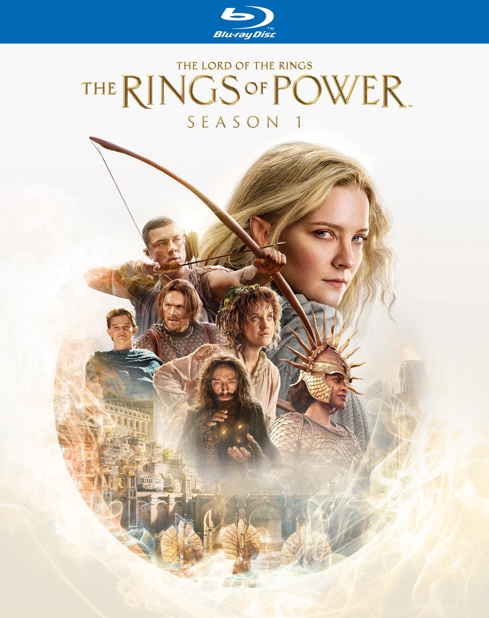 Lord of the Rings: Rings of Power: Season One (Blu-ray) Amazon/MGM Studios, Science Fiction & Fantasy