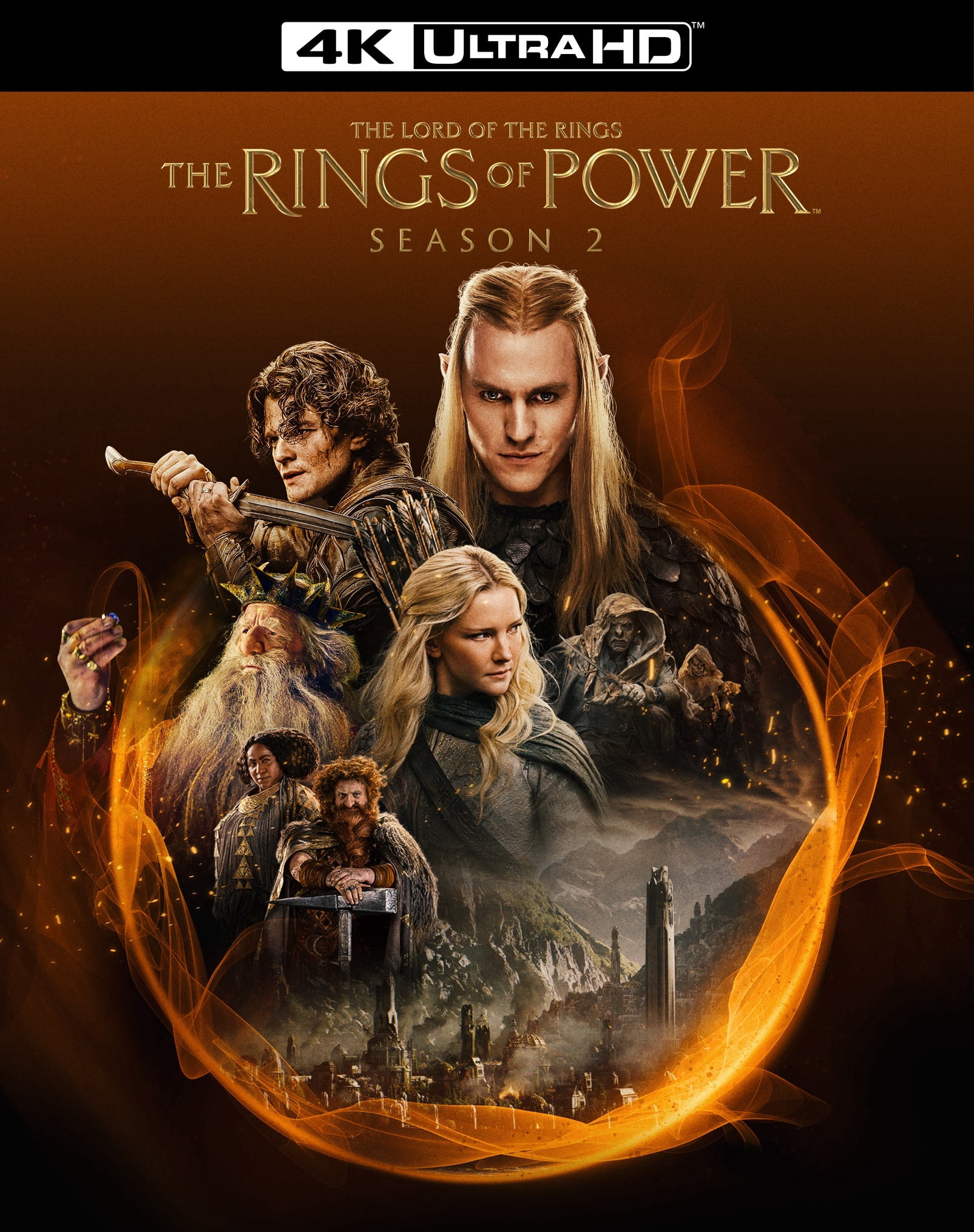 Lord of the Rings: Rings of Power: Season Two (4K Ultra HD) Amazon/MGM Studios, Science Fiction & Fantasy