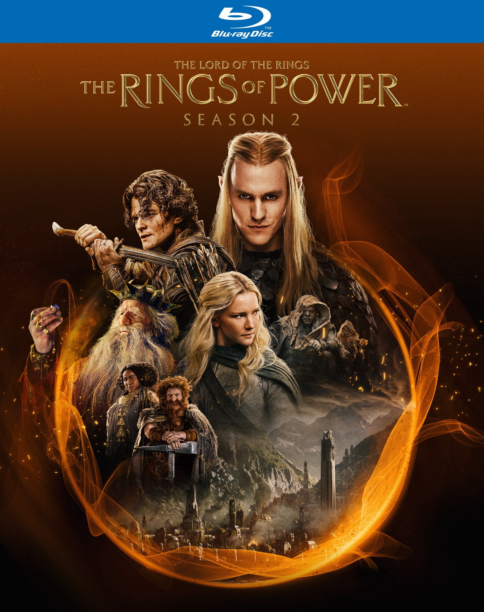 Lord of the Rings: Rings of Power: Season Two (Blu-ray) Amazon/MGM Studios, Science Fiction & Fantasy