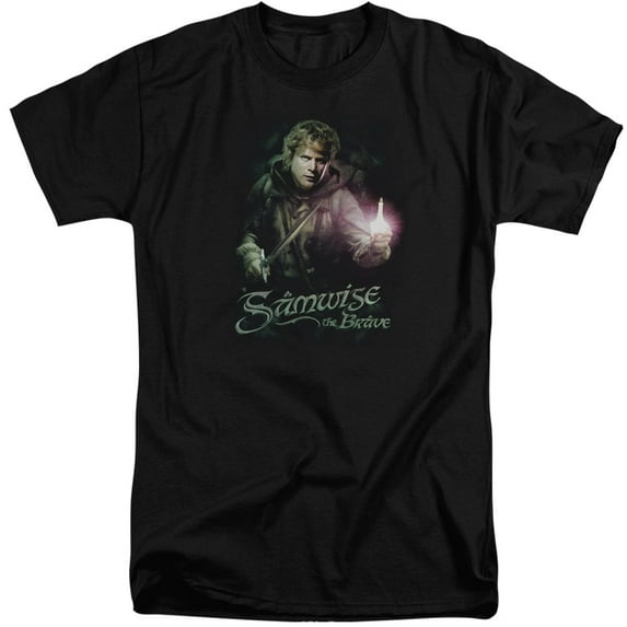 Lord of the Rings Samwise The Brave S/S Adult Tall Black