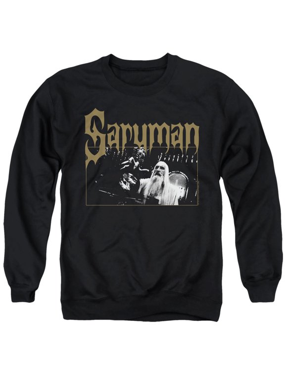 Lord of the Rings Saruman Unisex Adult Crewneck Sweatshirt,Saruman, Small