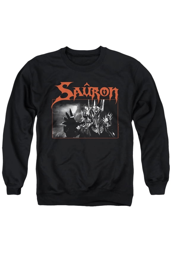 Lord of the Rings Sauron Unisex Adult Crewneck Sweatshirt,Sauron, Large