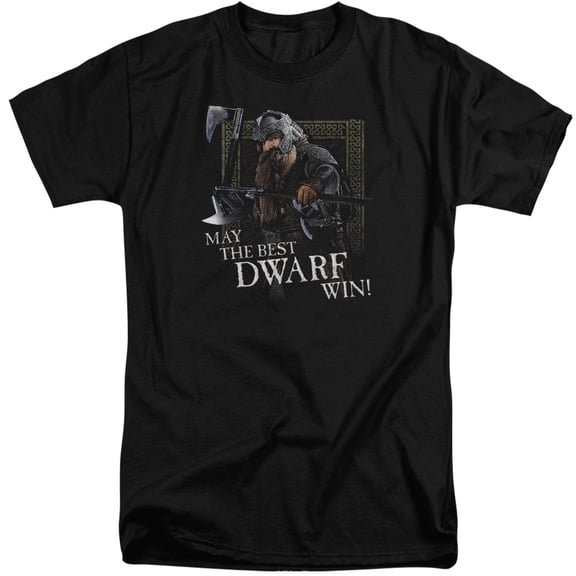Lord of the Rings The Best Dwarf S/S Adult Tall Black