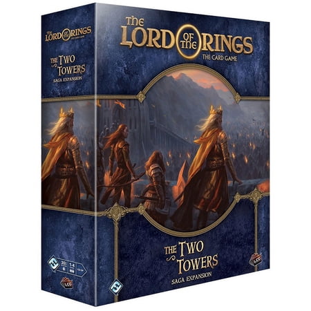 Lord of the Rings: The Card Game - The Two Towers Saga Expansion for Ages 14+, from Asmodee
