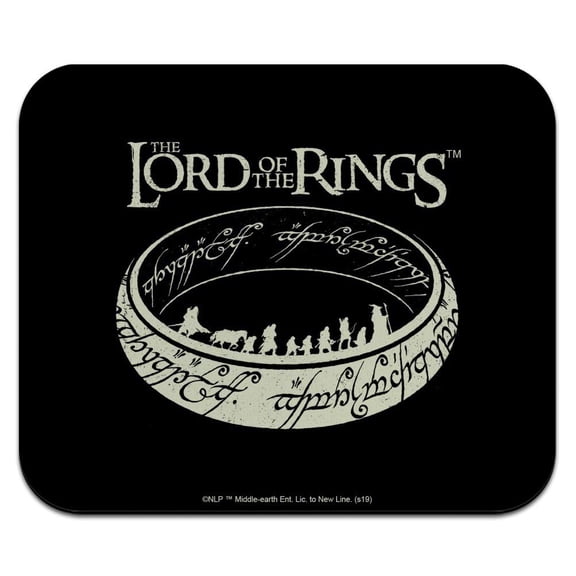 Lord of the Rings The Journey Low Profile Thin Mouse Pad Mousepad