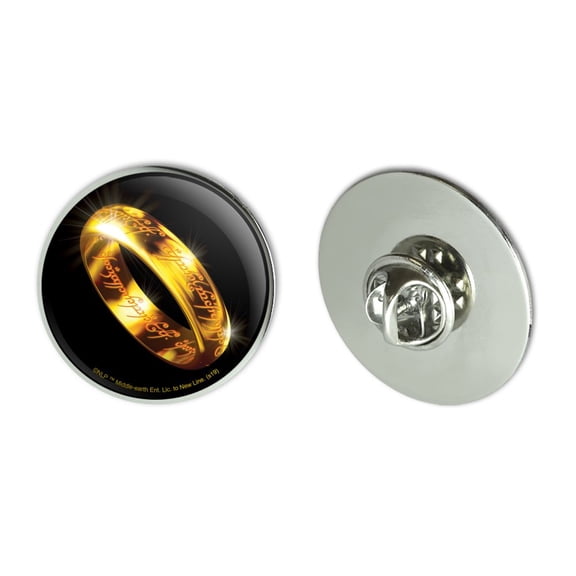 Lord of the Rings The One Ring Metal 1.1" Tie Tack Hat Lapel Pin Pinback