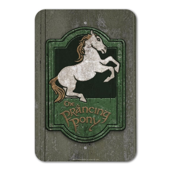 Lord of the Rings The Prancing Pony Home Business Office Sign