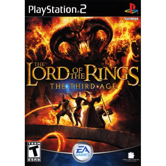 Restored Lord of the Rings The Third Age PlayStation 2 Video Game