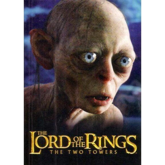 Lord of the Rings The Two Towers 2003 Gollum promo postcard