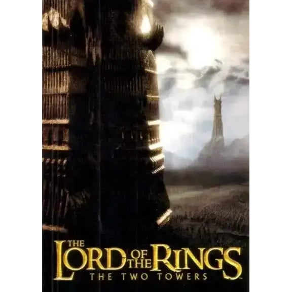 Lord of the Rings The Two Towers movie 2003 promo postcard