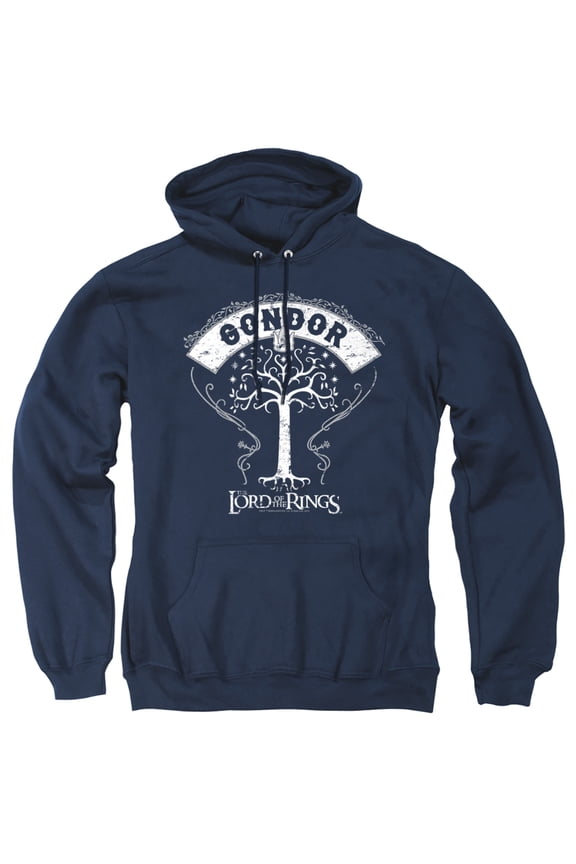 Lord of the Rings Tree of Gondor Unisex Adult Pull-Over Hoodie,Tree of Gondor, Large