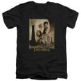 thumbnail image 1 of Lord of the Rings Tt Poster S/S Adult V-Neck Black, 1 of 1