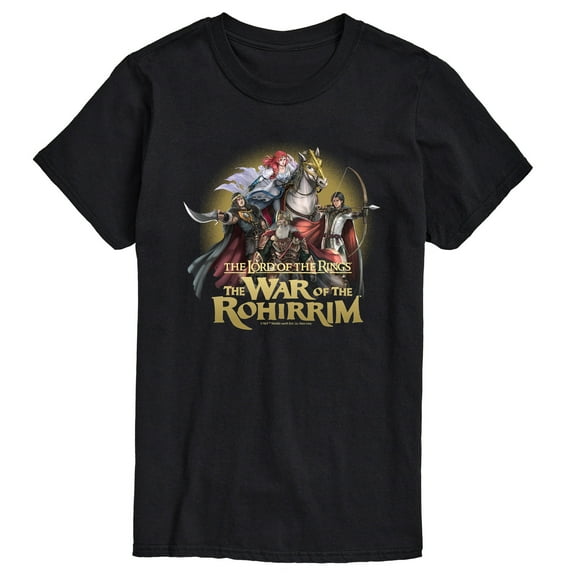 Lord of the Rings: War of the Rohirrim - Character Group - Men's Short Sleeve Graphic T-Shirt