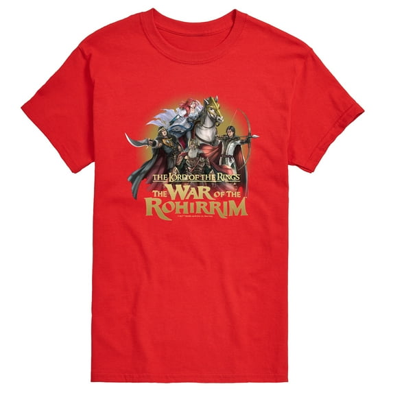 Lord of the Rings: War of the Rohirrim - Character Group - Men's Short Sleeve Graphic T-Shirt