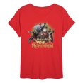 thumbnail image 1 of Lord of the Rings: War of the Rohirrim -  Character Group - Women's Oversized Graphic T-Shirt, 1 of 3