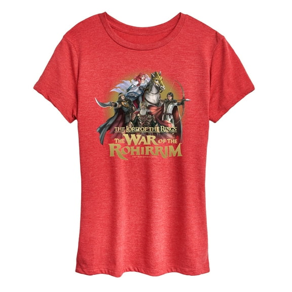 Lord of the Rings: War of the Rohirrim - Character Group - Women's Short Sleeve Graphic T-Shirt