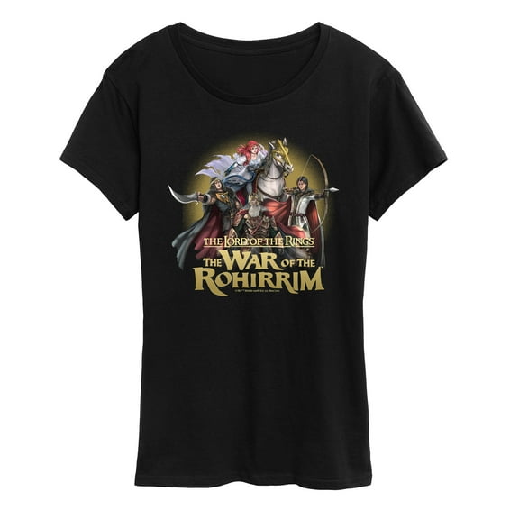 Lord of the Rings: War of the Rohirrim -  Character Group - Women's Short Sleeve Graphic T-Shirt