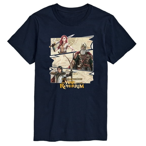 Lord of the Rings: War of the Rohirrim - Group Panels - Men's Short Sleeve Graphic T-Shirt