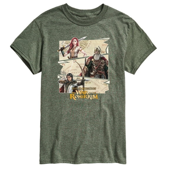 Lord of the Rings: War of the Rohirrim -  Group Panels - Men's Short Sleeve Graphic T-Shirt